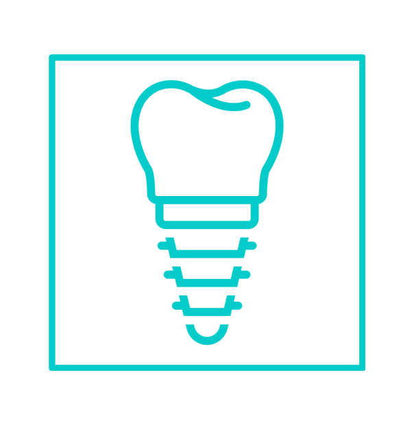 dental implant icon image