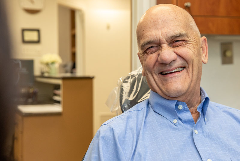 patient Smiling